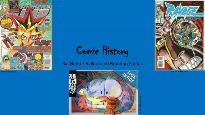 comic history