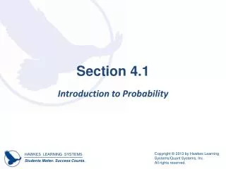 Section 4.1
