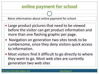 One of The best online payment for school