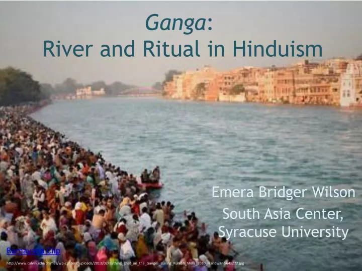 ganga river and ritual in hinduism