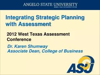 Integrating Strategic Planning with Assessment