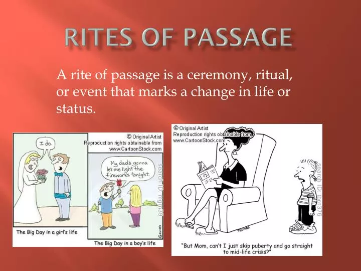 rites of passage