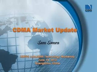 CDMA Market Update