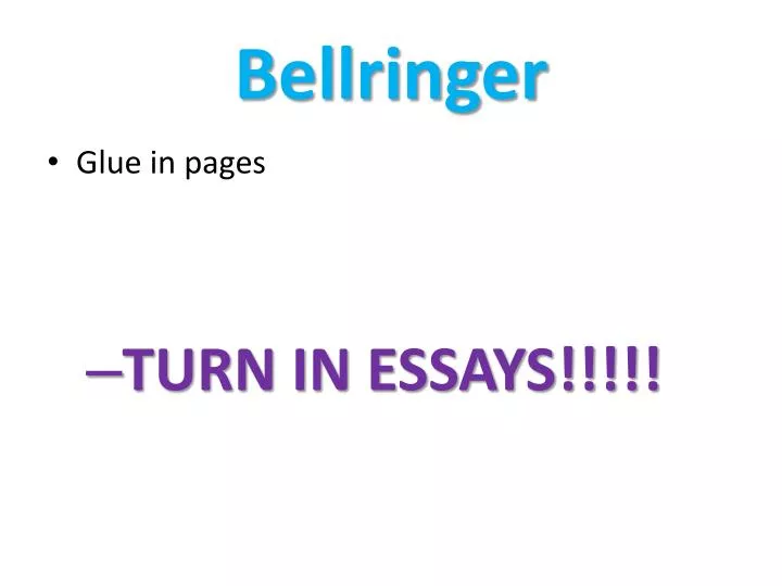 bellringer