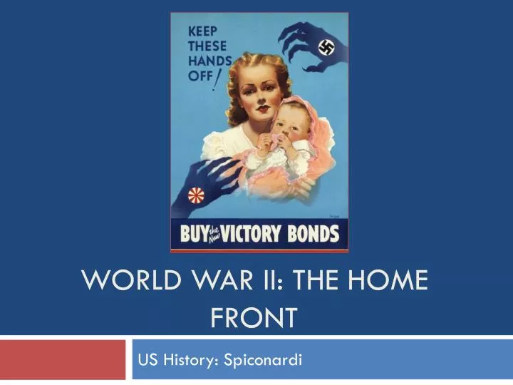 world war ii the home front