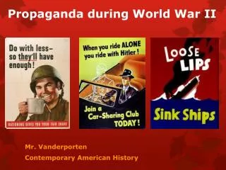 Propaganda during World War II