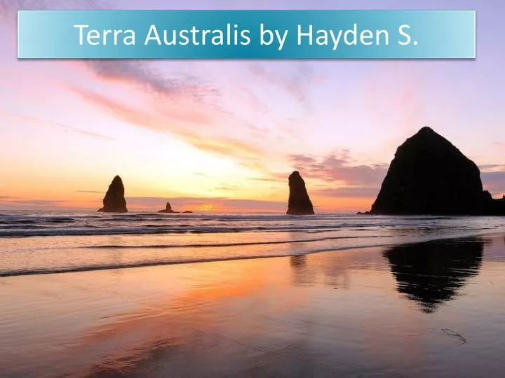 terra australis by h ayden s