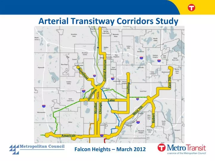 arterial transitway corridors study
