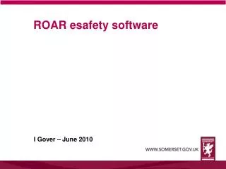 ROAR esafety software