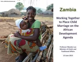 Photo: UNFPA/Zambia/Zandonda