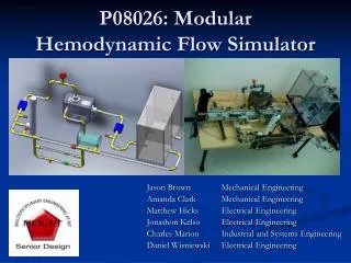 P08026: Modular Hemodynamic Flow Simulator