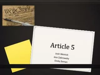 article 5