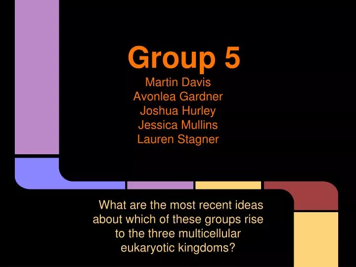 group 5 martin davis avonlea gardner joshua hurley jessica mullins lauren stagner