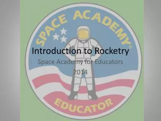 Introduction to Rocketry