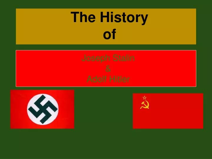 the history of