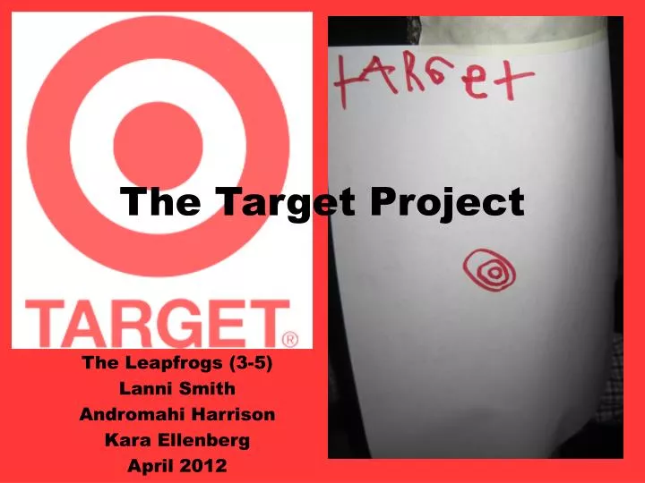 the target project