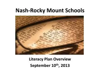 Nash-Rocky Mount Schools