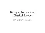 Baroque, Rococo, and Classical Architecture: Highlights from 17th and 18th Century Europe - slide 1