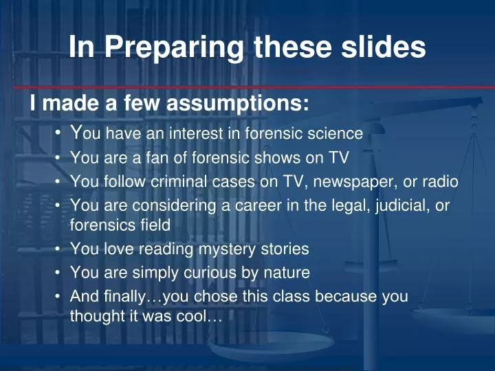 in preparing these slides