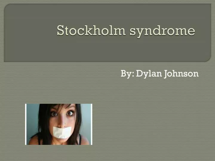 stockholm syndrome