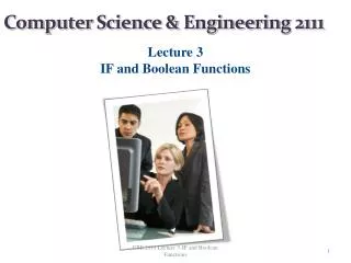Computer Science &amp; Engineering 2111
