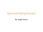 Operation Rolling Thunder