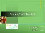 Grade 4 Study Buddies - slide 1