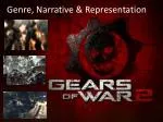 Genre, Narrative &amp; Representation - slide 1