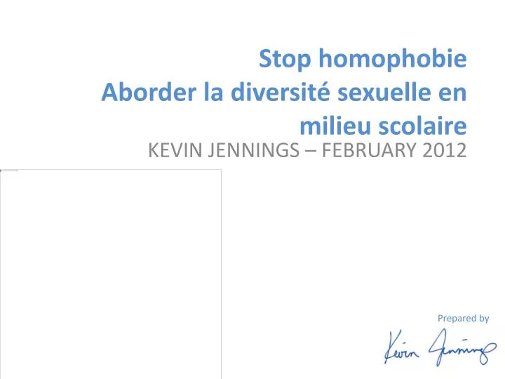 stop homophobie aborder la diversit sexuelle en milieu scolaire