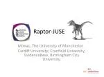 Raptor-JUSE - slide 1