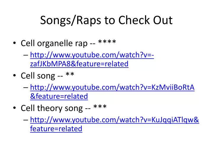 songs raps to check out
