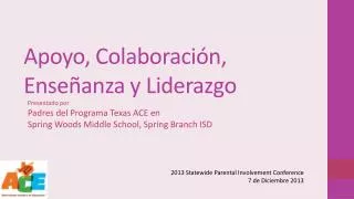 apoyo colaboraci n ense anza y liderazgo