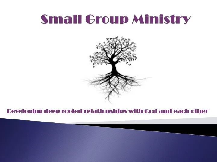 small group ministry