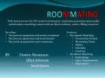 ROO M M ATING - slide 1