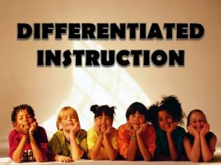 Differentiated Instruction