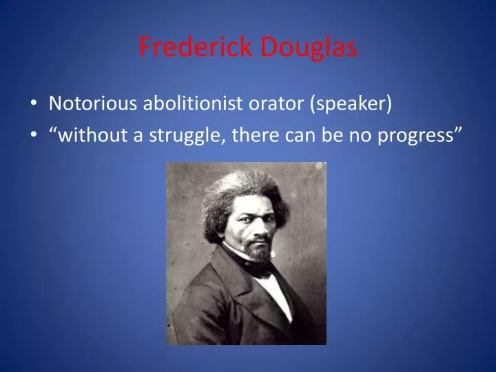 frederick douglas