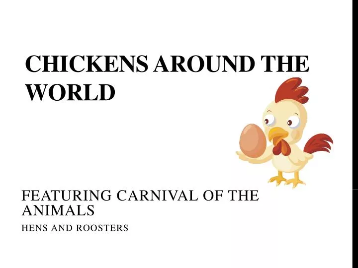 chickens around the world