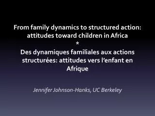 jennifer johnson hanks uc berkeley
