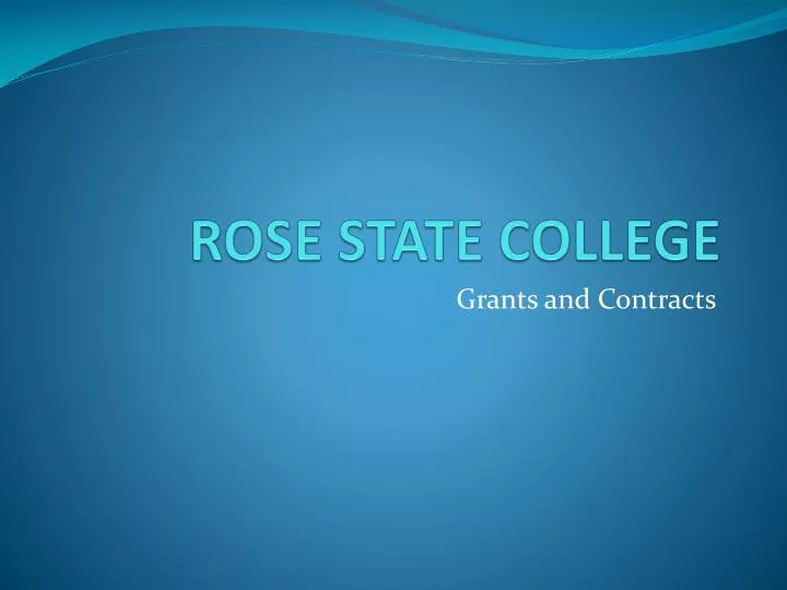 rose state college