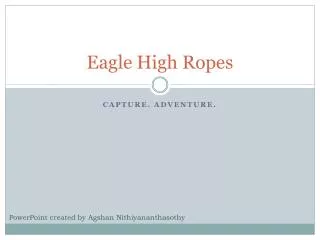 Eagle High Ropes