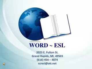WORD ~ ESL