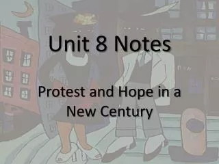 Unit 8 Notes