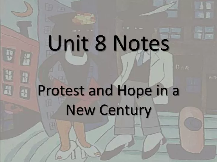 unit 8 notes