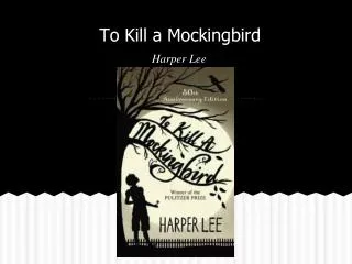 to kill a mockingbird