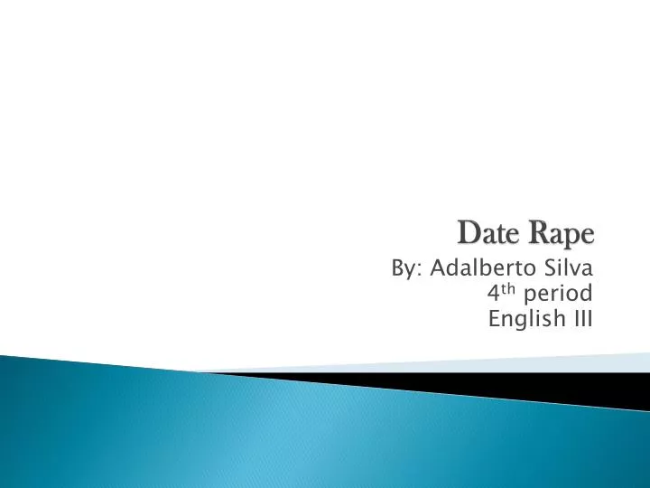date rape