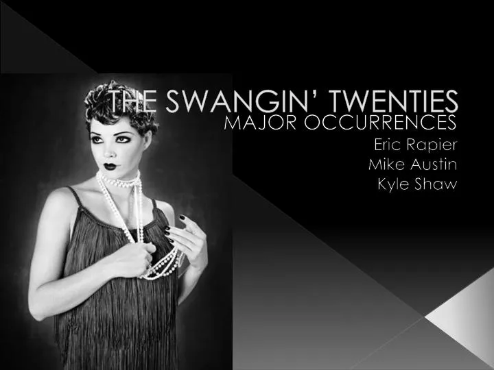 the swangin twenties