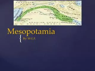 Mesopotamia