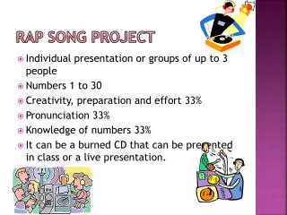 rap song project