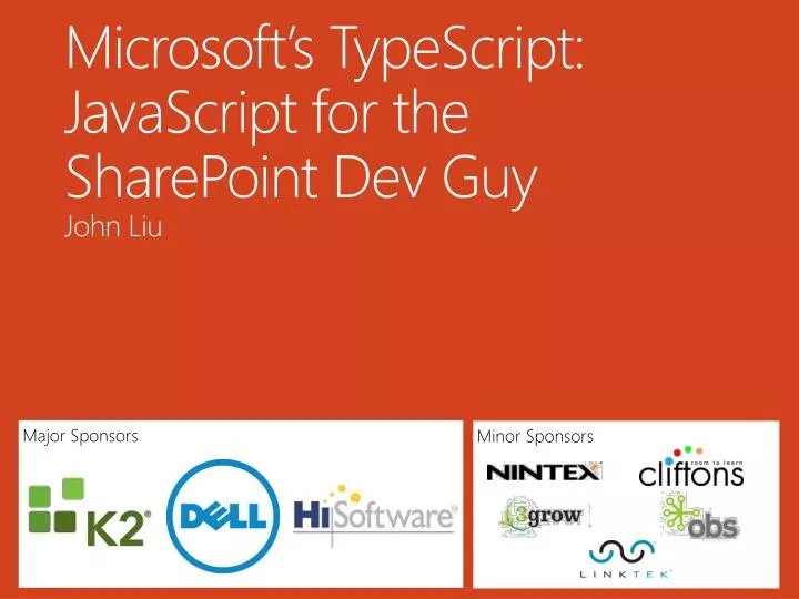 microsoft s typescript javascript for the sharepoint dev guy