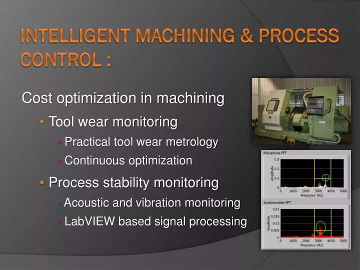 intelligent machining process control